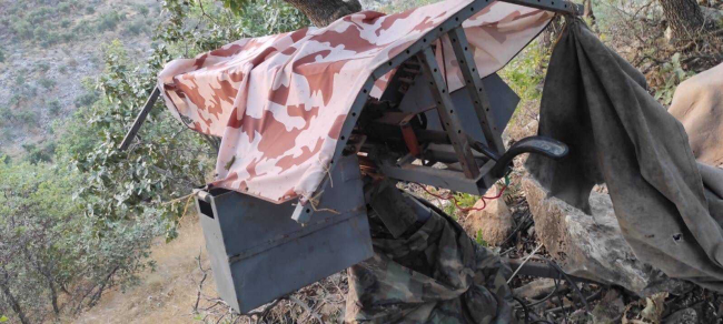 Pençe-Kilit bölgesinde çok sayıda silah ve mühimmat ele geçirildi